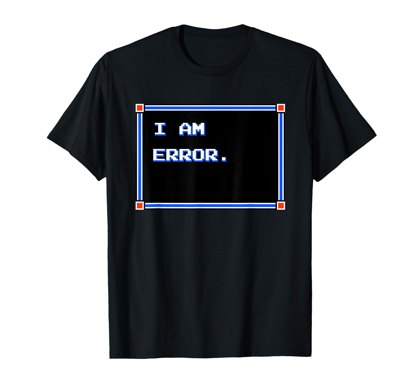 I AM ERROR vintage retro video game design 80s 90s link T-Shirt