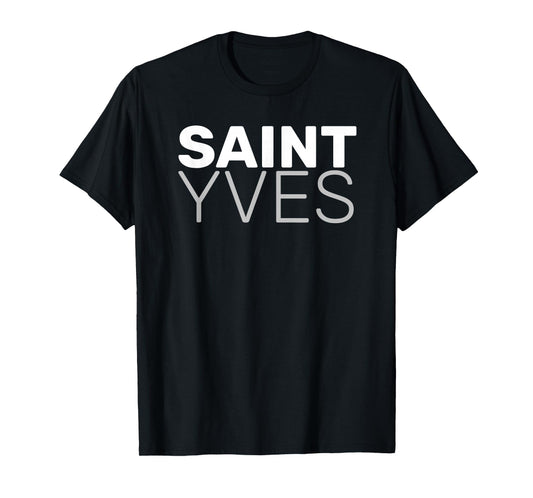Saint Yves French Surname Elegant Souvenir St Yves T-Shirt