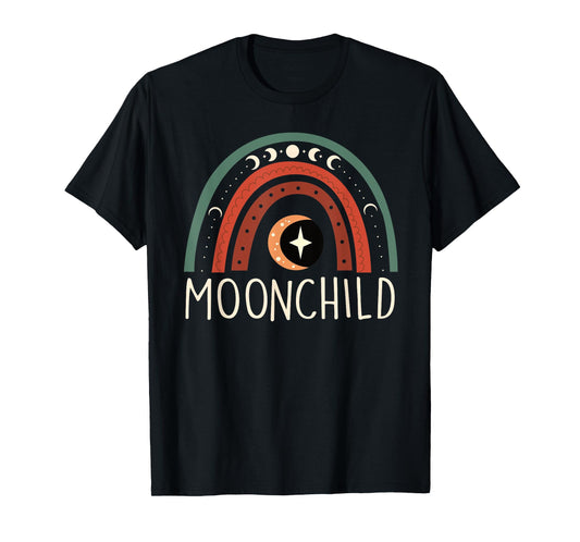 Cool moon child , Stay Wild boho Vibes, hippie bohemian T-Shirt