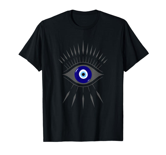 The Evil Eye and Curse Protection Third Eye Graphic T-Shirt