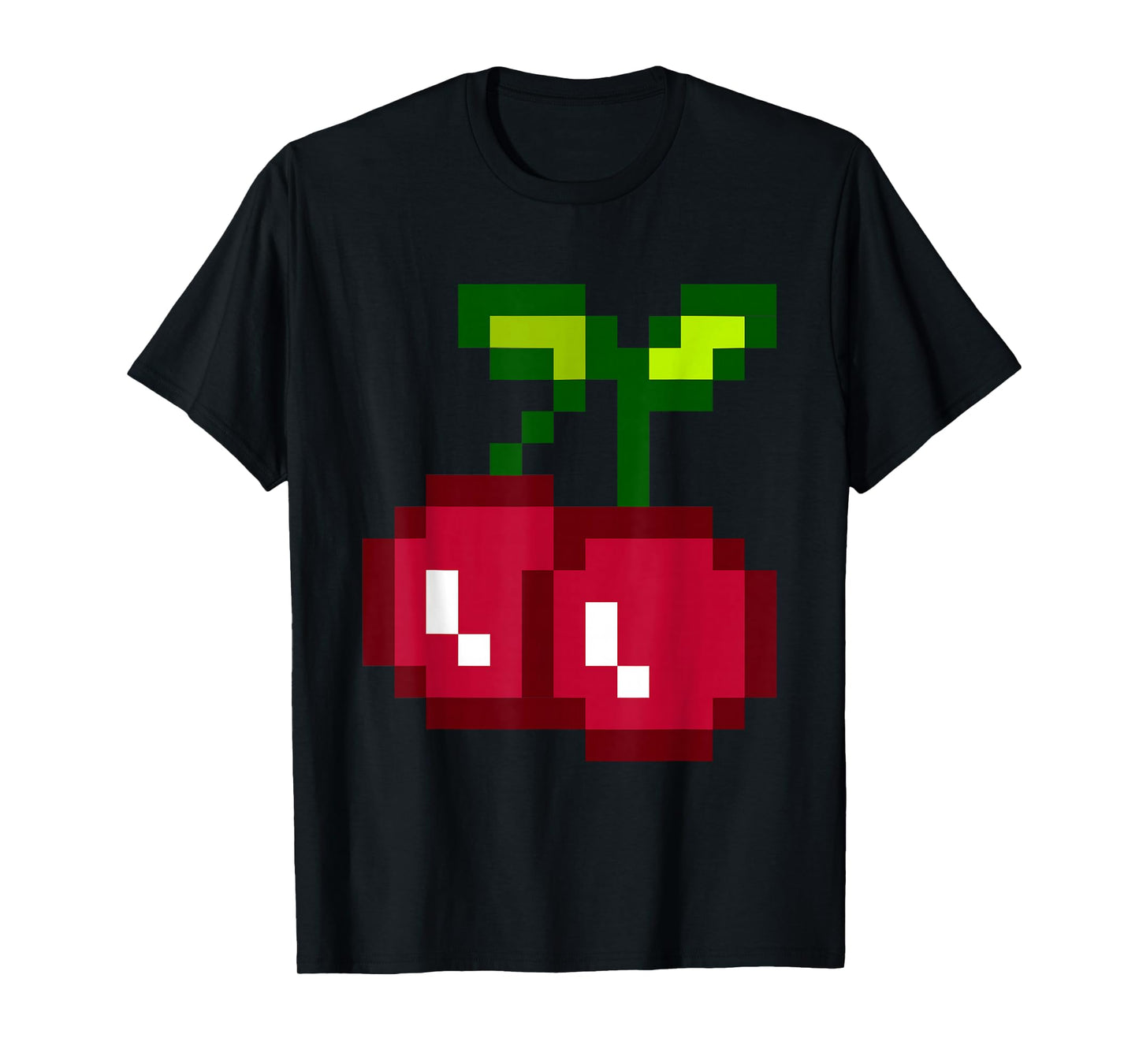Pixel Cherries 80s Video Game Halloween Costume Easy Group T-Shirt