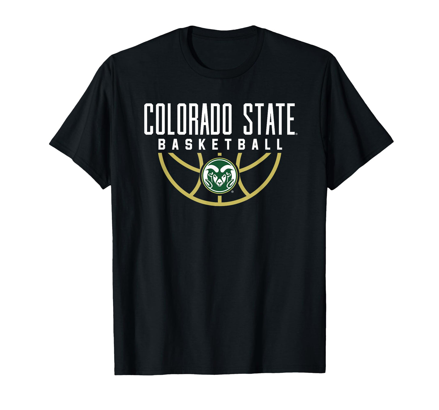 Colorado State University Rams Basketball Arch T-Shirt