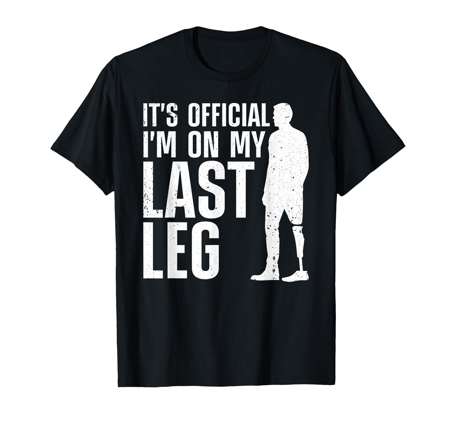 Cool Leg Amputee Art For Men Women Prosthetic Leg Amputation T-Shirt