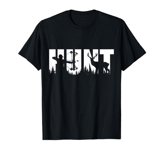 Funny Bow Hunting Deer for Hunter and Archery Hunter Hunting T-Shirt