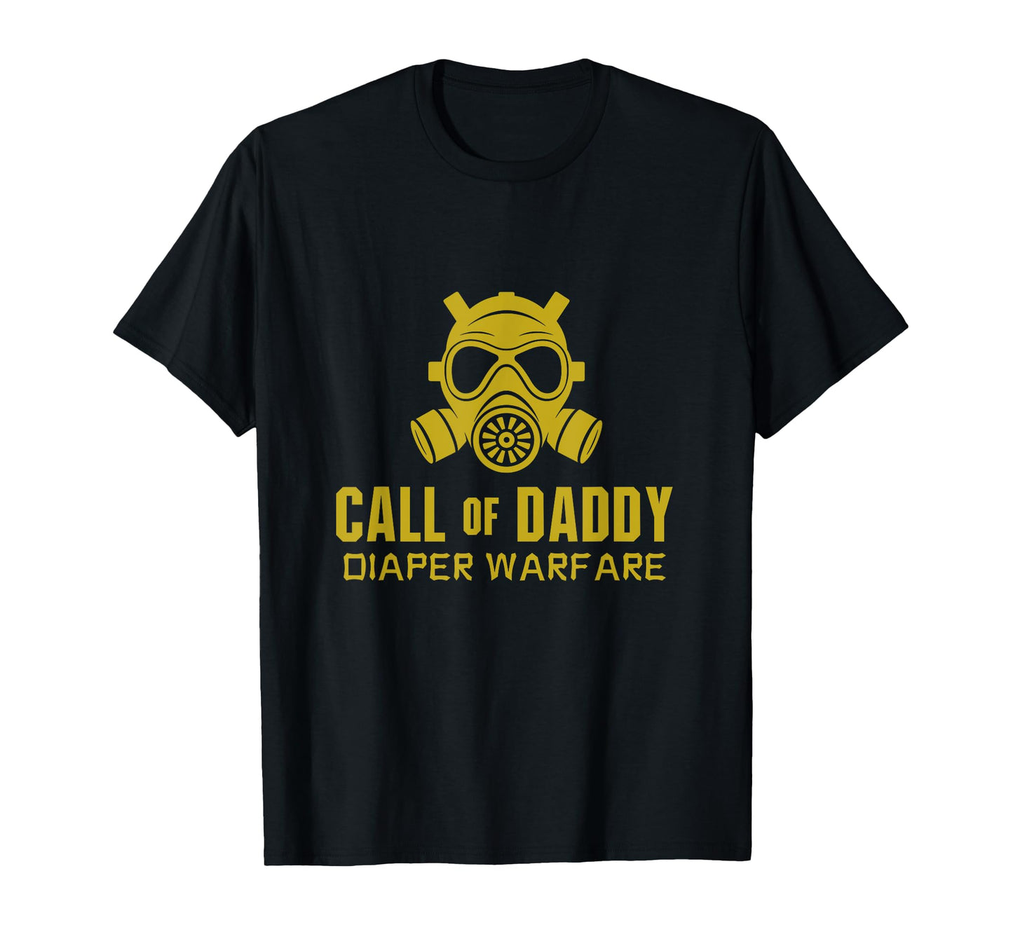 Call of Daddy Diaper Duty Warfare Father's Day Papa Dad T-Shirt