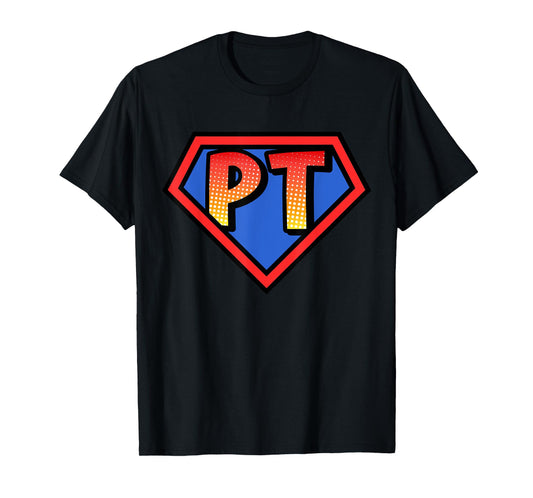 Superhero PT Physical Therapy - Halloween Costume T-Shirt