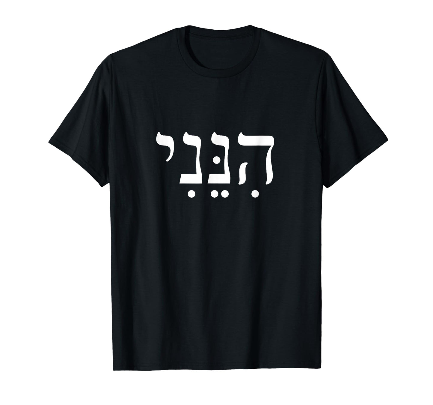 Hineni Here I Am Hebrew Thank You Hashem Jewish Faith T-Shirt