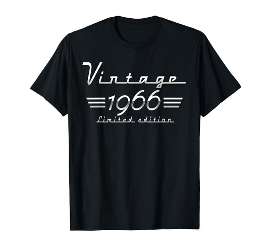 59 Year Old Gift Vintage Classic 1966 Limited 59th Birthday T-Shirt