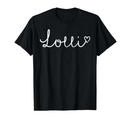 Lolli Gifts For Women Grandma Heart Mother's Day Lolli T-Shirt