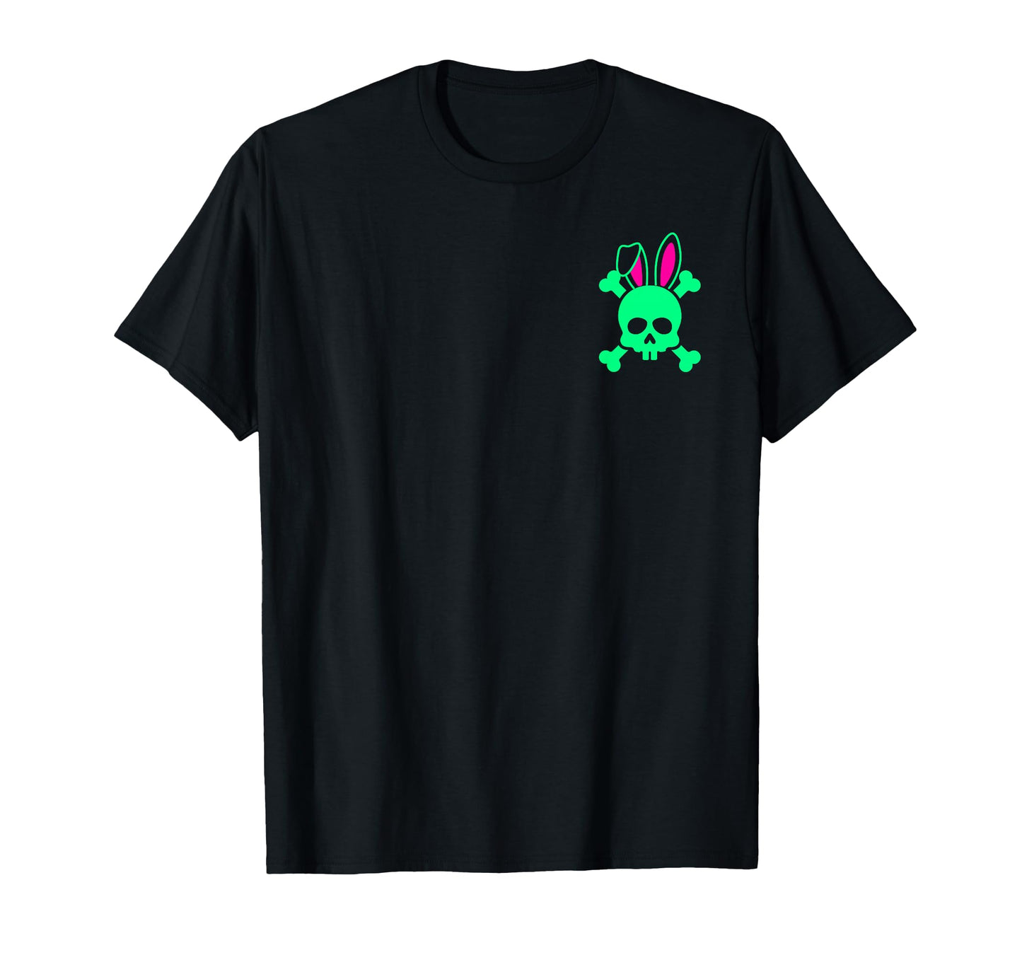 Bunny Skull Alternative Funny and Edgy Design T-Shirt