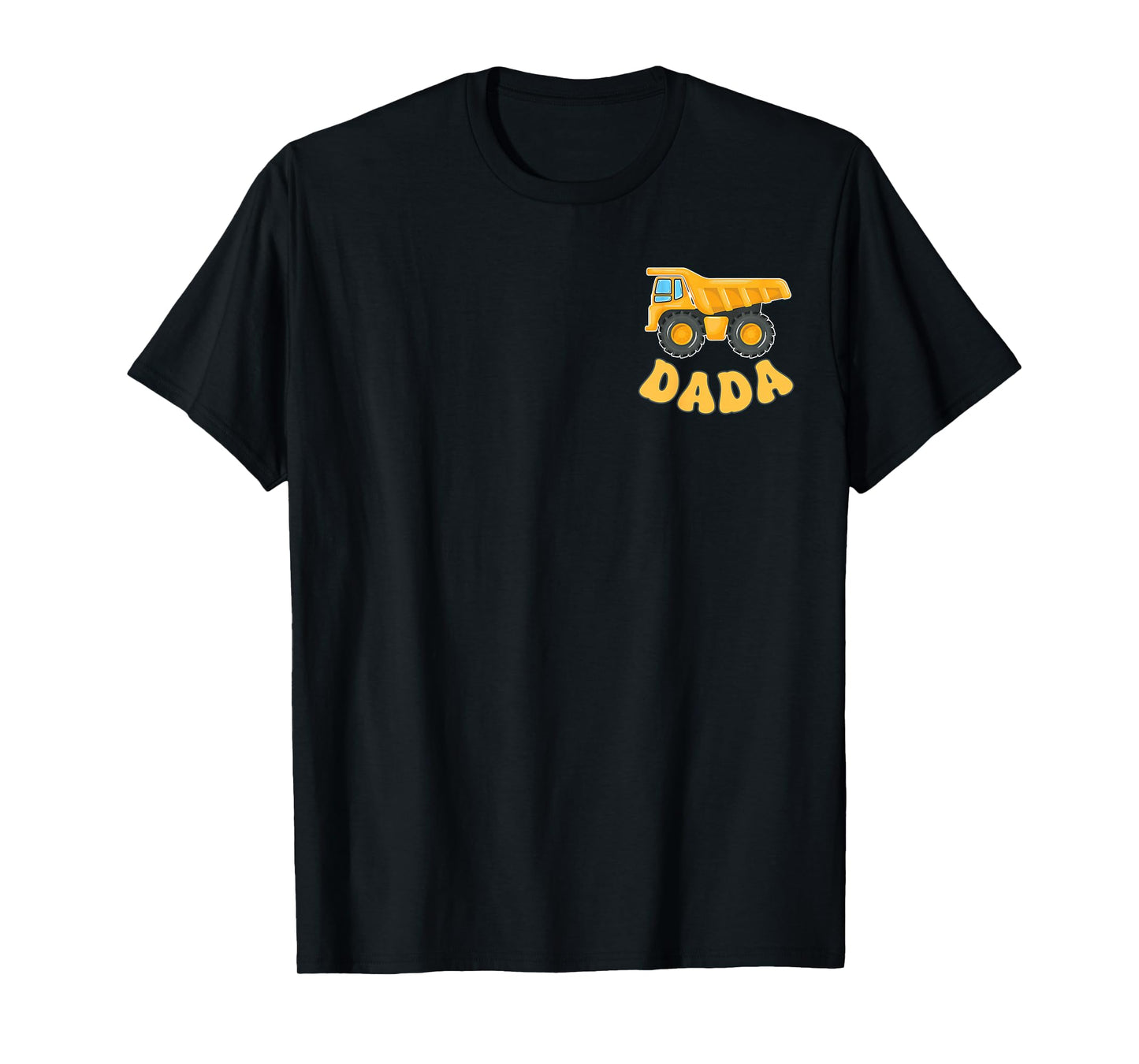Funny Dada Construction Excavator Kids Matching Family Party T-Shirt