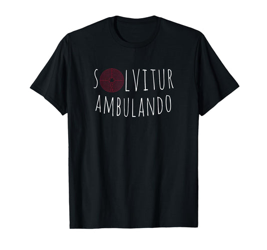 Solvitur Ambulando Labyrinth Walking T-shirt