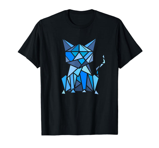 Cool Geometric Cat T-shirt T-Shirt