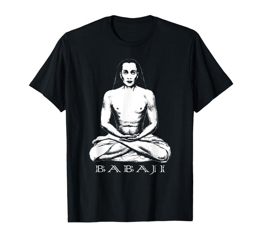 Mahavatar Babaji Guru Ascended Master Meditation T-Shirt