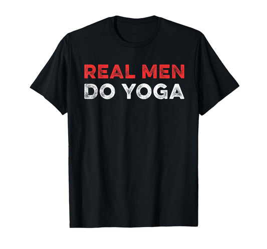 realmen do yoga spiritual meditation instructor buddhist T-Shirt