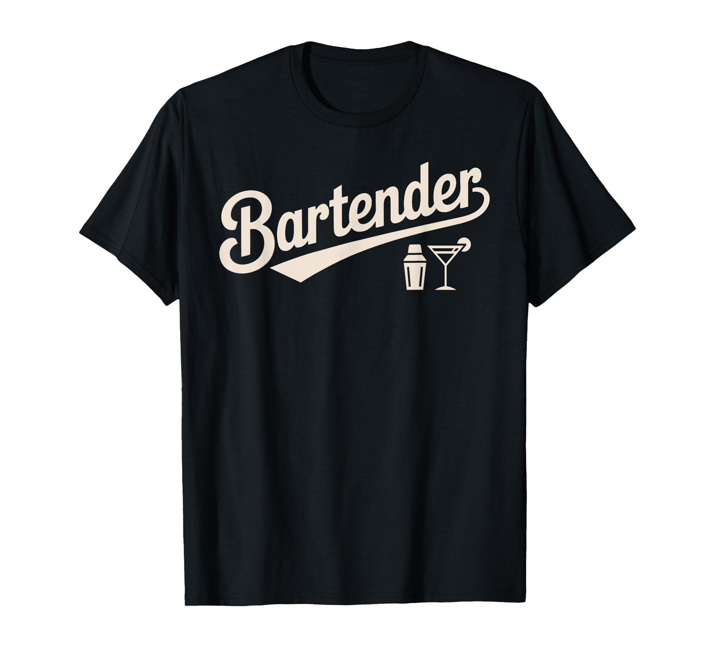 Bartender Art for Men Women Barkeeper Pub Tapster Bartender T-Shirt