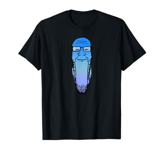 Soyjak Soy Wojak Soyboy Calm Meditation Meme Soyjack Plier T-Shirt