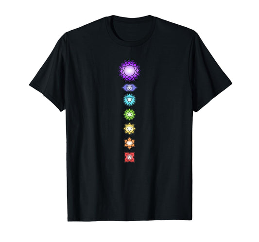Yoga Meditation Spiritual Body Energy Chakra T-Shirt