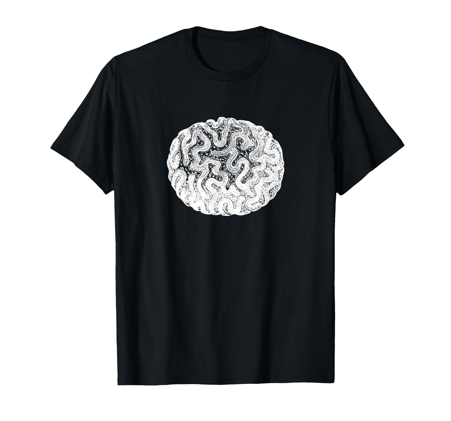 Brain Coral Tshirt Ocean Marine Benthic Coral Reef T-Shirt