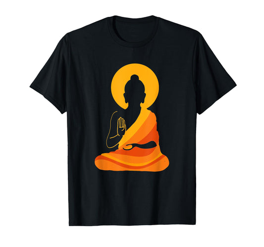 Buddha YingYang Zen Yoga T-shirt Tee, Relax and enjoy life! T-Shirt