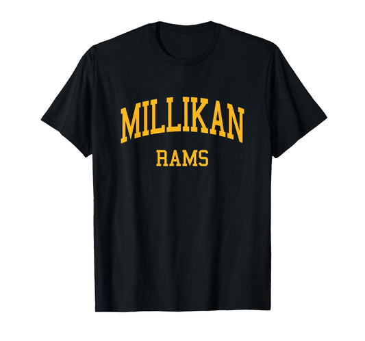 Millikan High School HS Long Beach CA Retro Sports T-Shirt