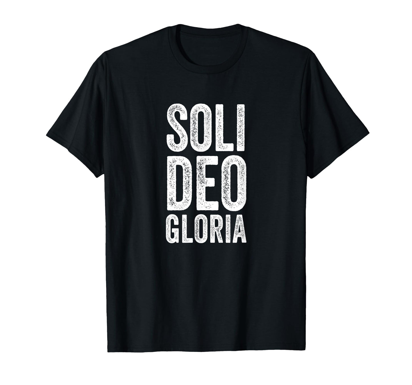 Christian Shirt Reformed Theology Soli Deo Gloria Jesus T-Shirt