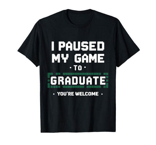 Funny Gamer Graduate Graduation T-Shirt