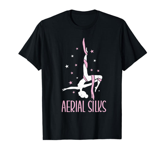 Aerialist Vertical Acrobatics Yoga Circus Artist Aerial Silks T-Shirt