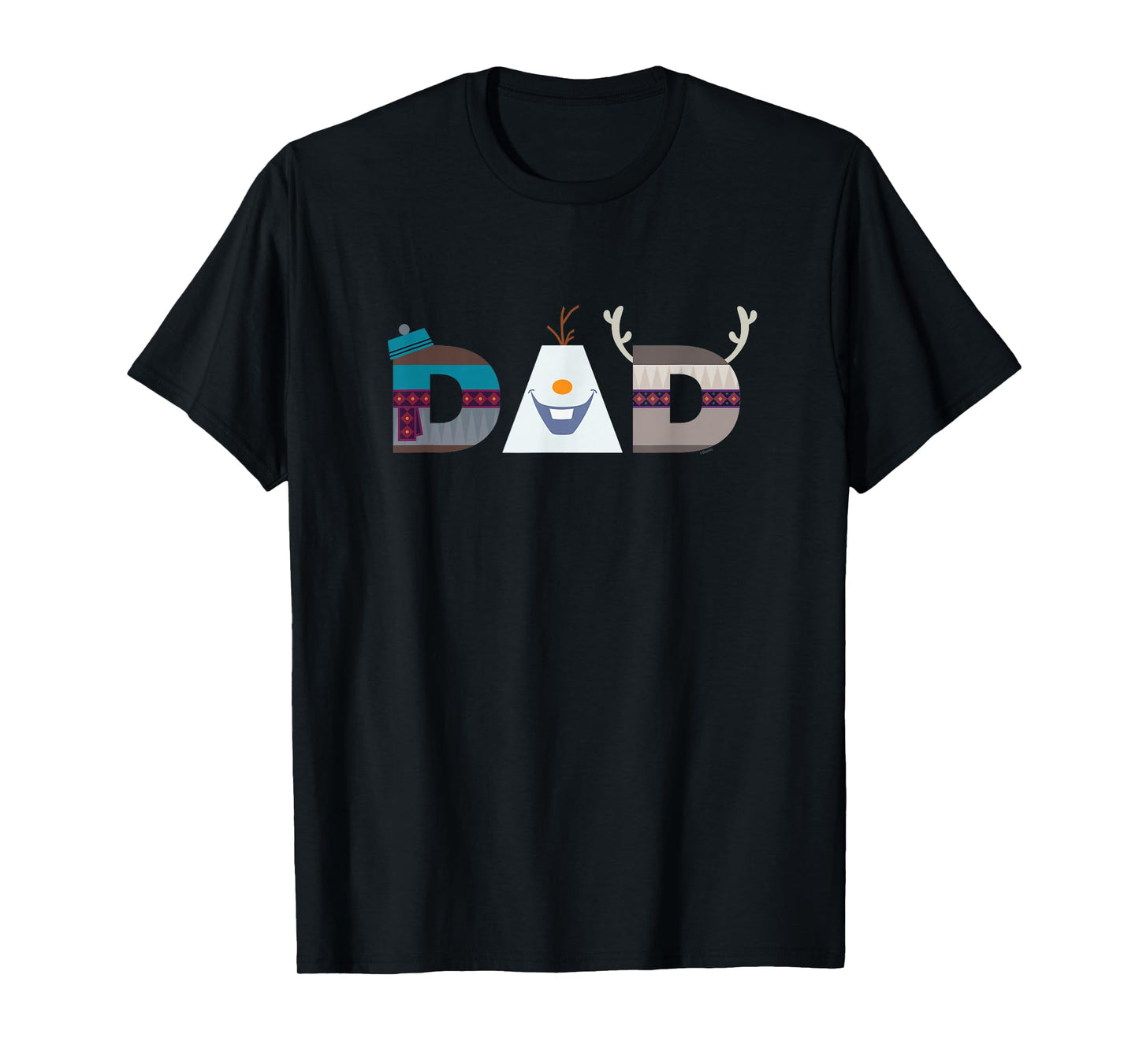 Disney Frozen Olaf Sven Kristoff Father’s Day Birthday Dad T-Shirt
