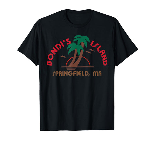 Bondi's Islands Vacation Retro Sunset Palm Trees Vacation T-Shirt