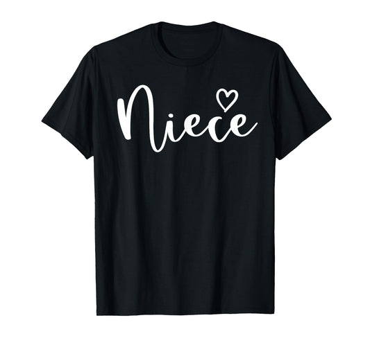 Niece Gifts For Women Heart Mother's Day Niece T-Shirt