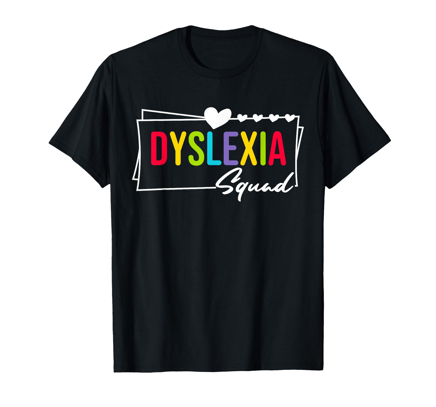 Dyslexia Squad Awareness Dyslexia Therapist Teacher Women T-Shirt