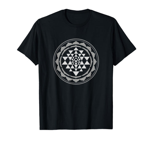 Sri Yantra Sacred Geometry T-Shirt