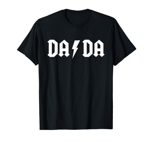 Rock n Roll Dada Birthday Rock Star Matching Family T-Shirt
