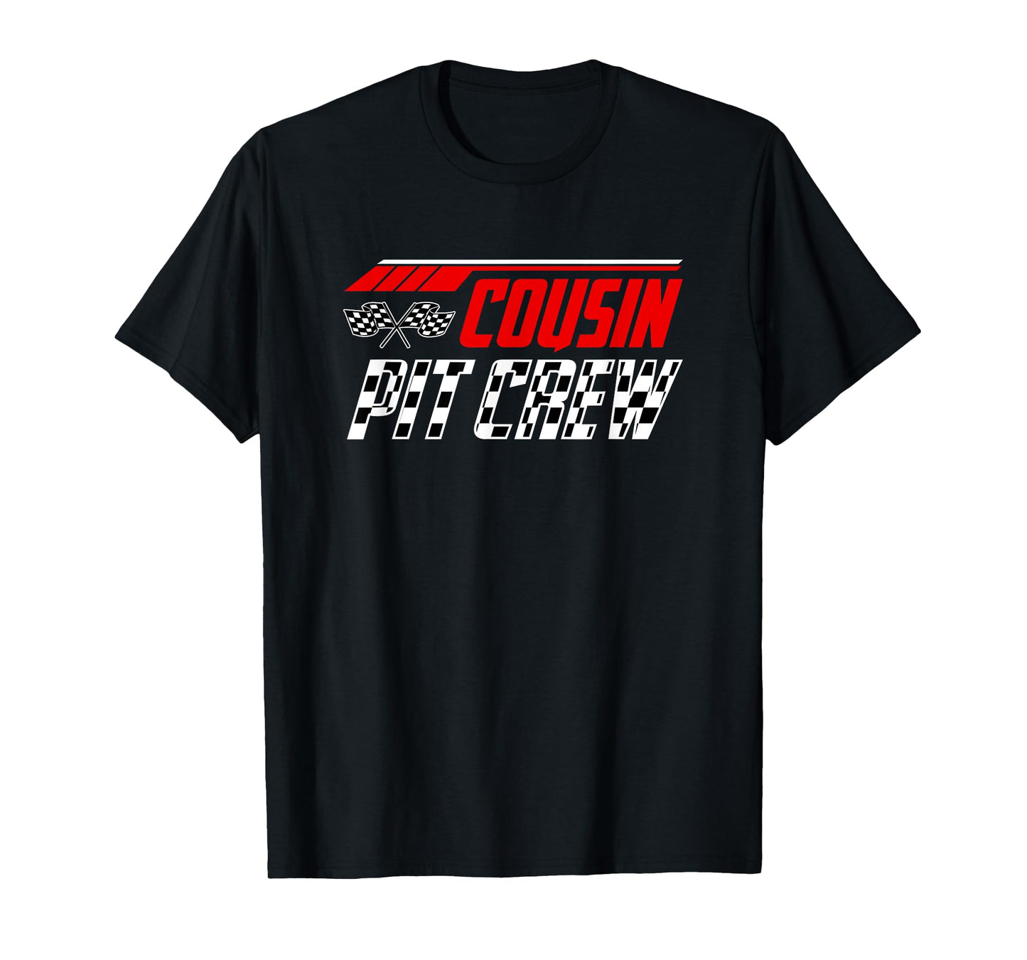 Racing Birthday Matching Family Race Car Pit Crew Cousin Kid T-Shirt