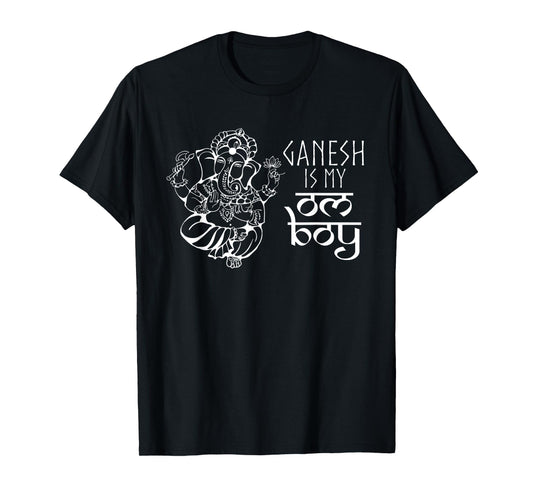 Ganesh Is My Om Boy Hindu God T-Shirt T-Shirt