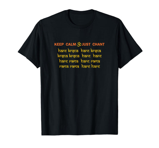Keep Calm Hare Krishna T-Shirt for Men, Women, Kids