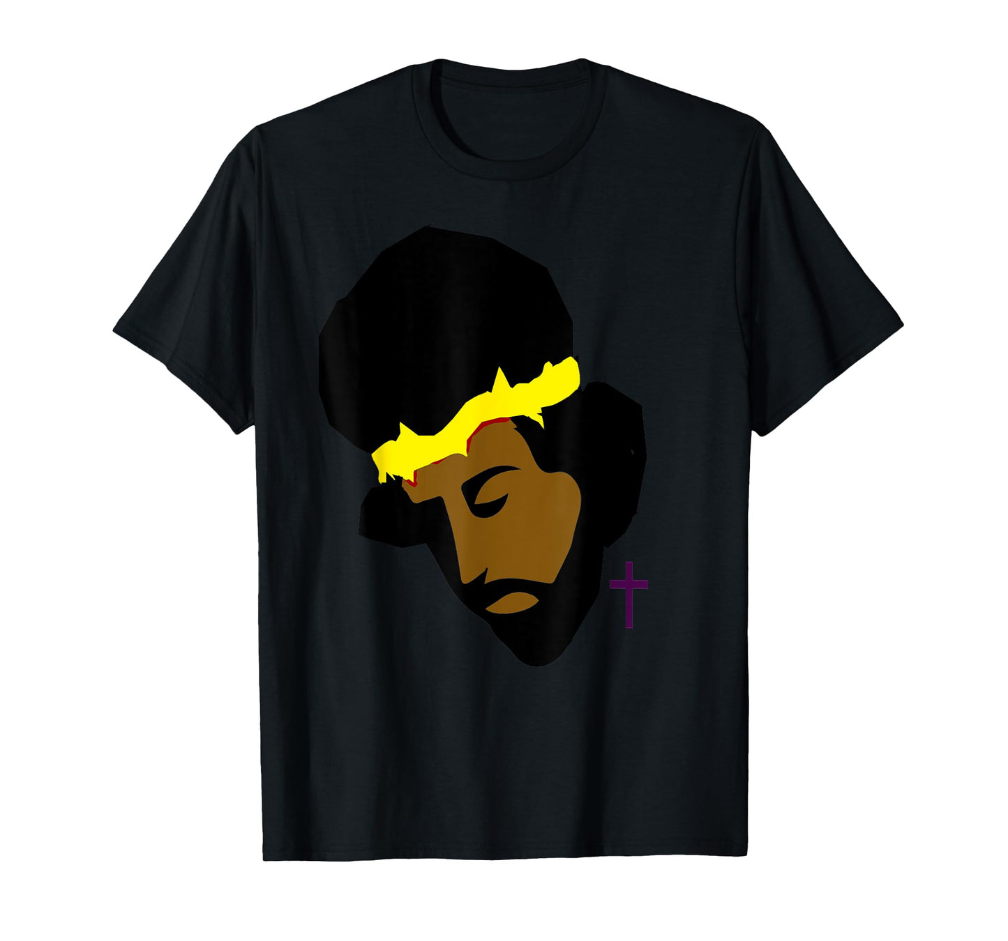 AFRICAN AMERICAN JESUS SHIRT | Black Jesus Art T-Shirt T-Shirt