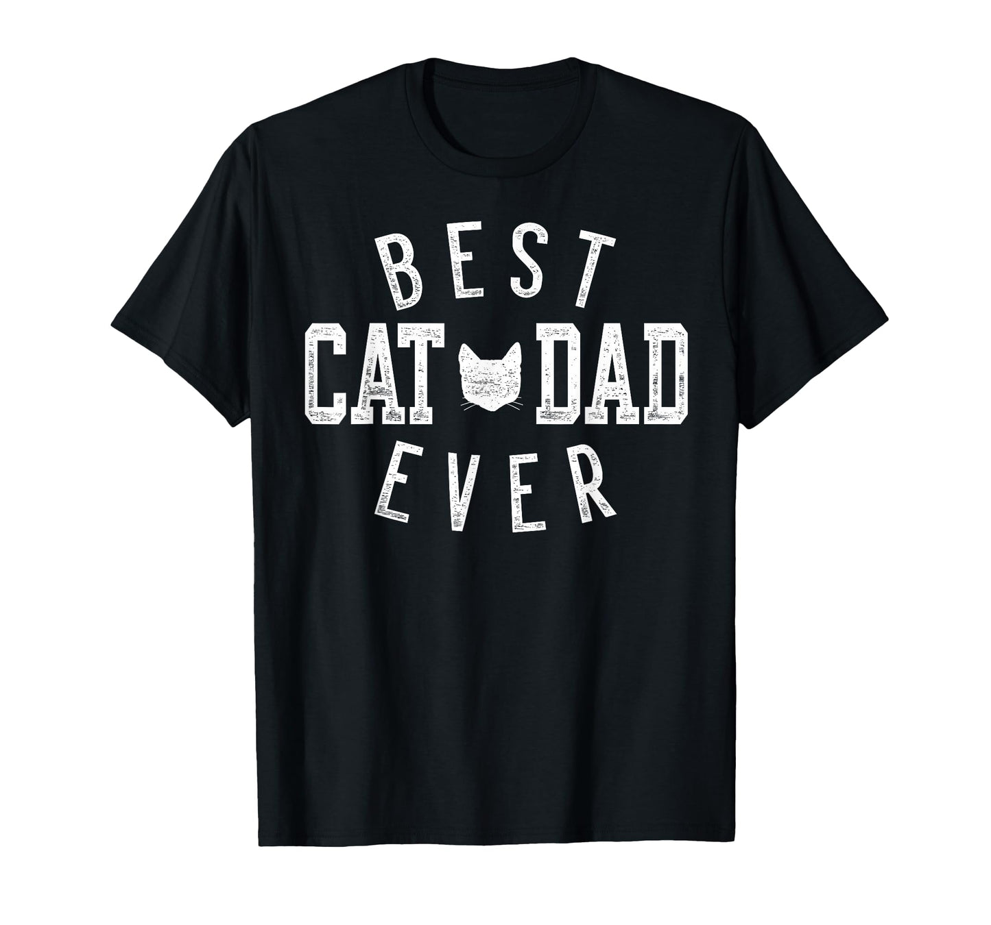 Best Cat Dad Ever Gifts for Daddy Father's Day Birthday T-Shirt for Men