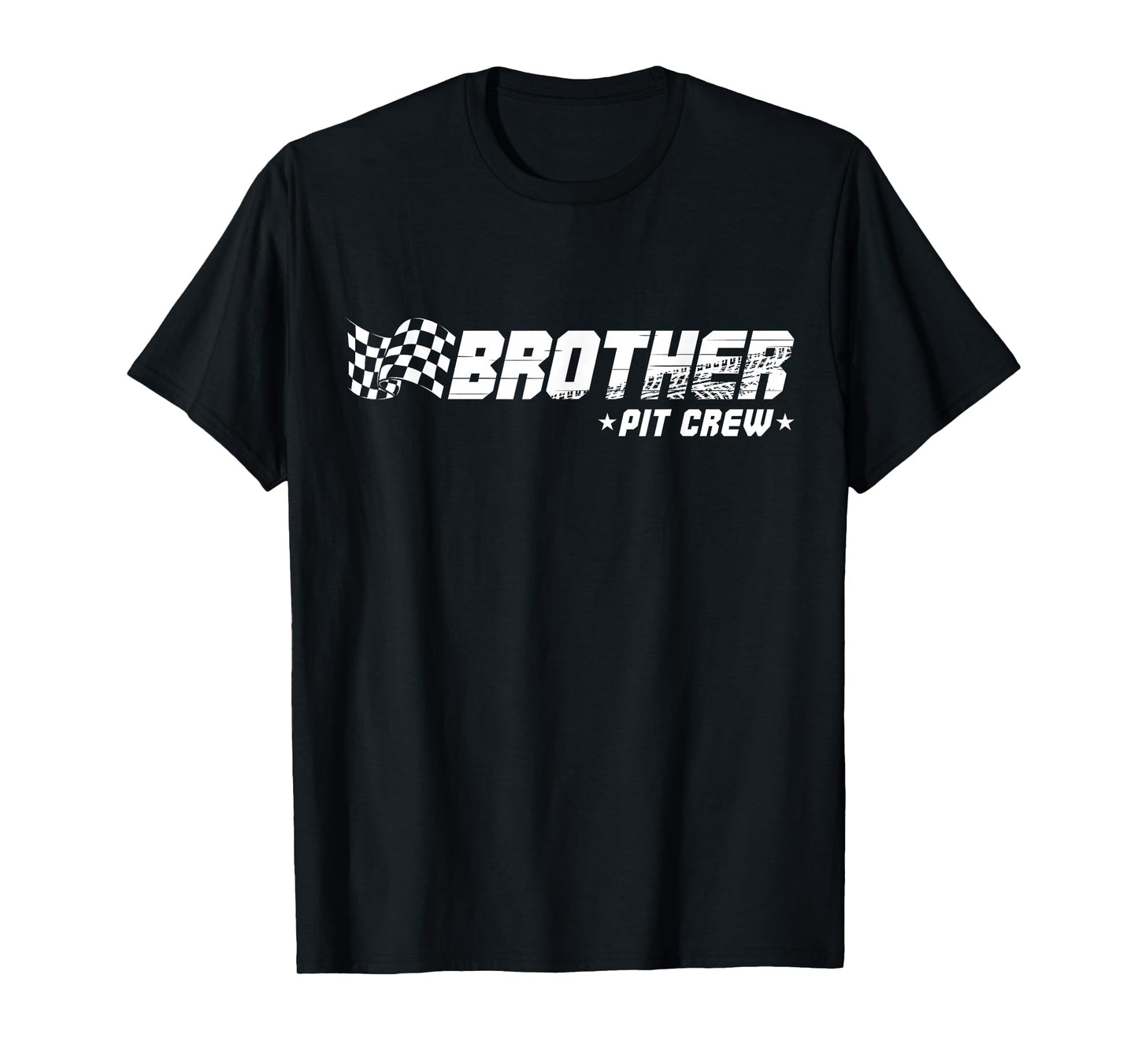 Brother Pit Crew Race Car Birthday Family Racing T-Shirt
