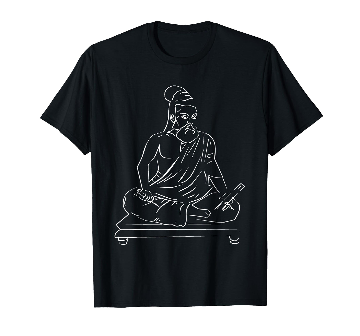 Biped Boutique Thiruvalluvar - Valluvar Tamil Poet Philosopher Poetry T-Shirt