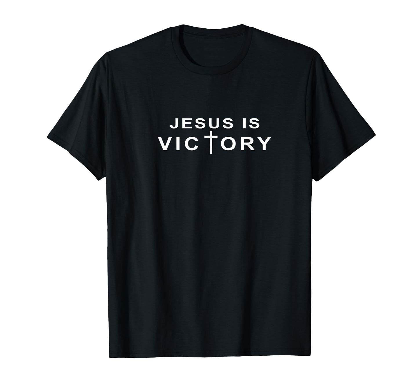 Jesus is Victory Christian Cross Christ Men Women Christians T-Shirt