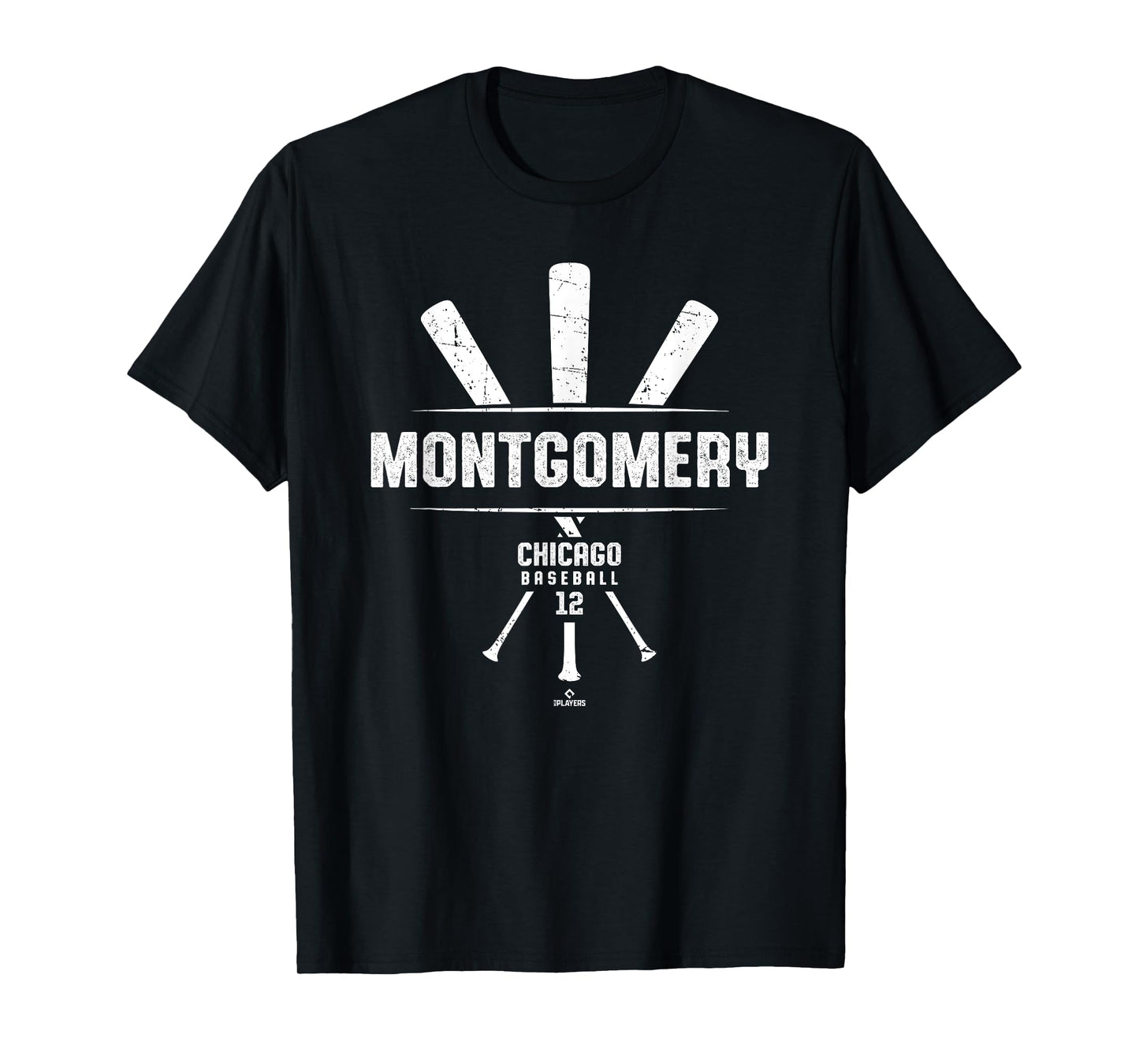 Vintage Baseball Bat Gameday Colson Montgomery Chicago T-Shirt