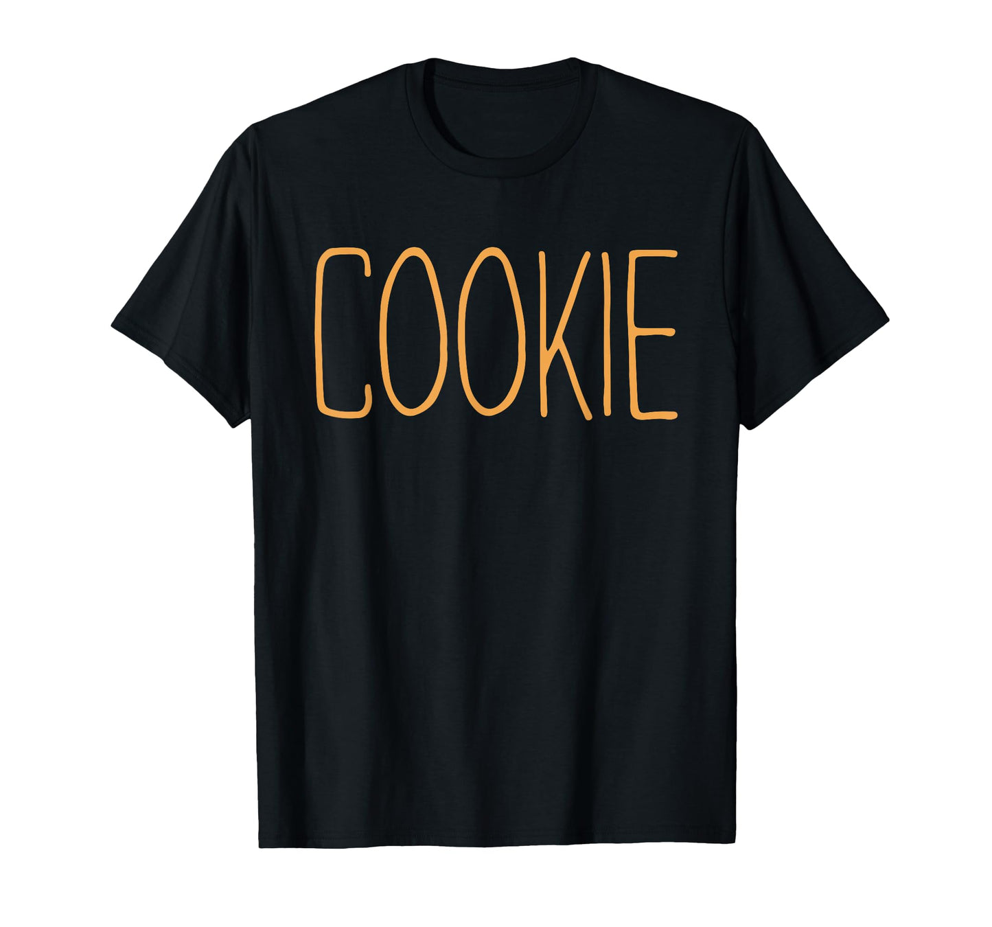Cookie Shirt Adult Kids Men Women Chocolate Cookie Costume T-Shirt