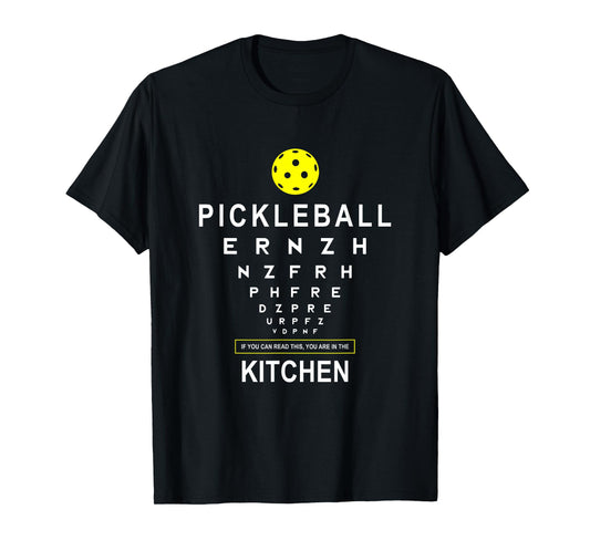 Funny Pickleball Shirt If You Can Read This Kitchen Joke T-Shirt