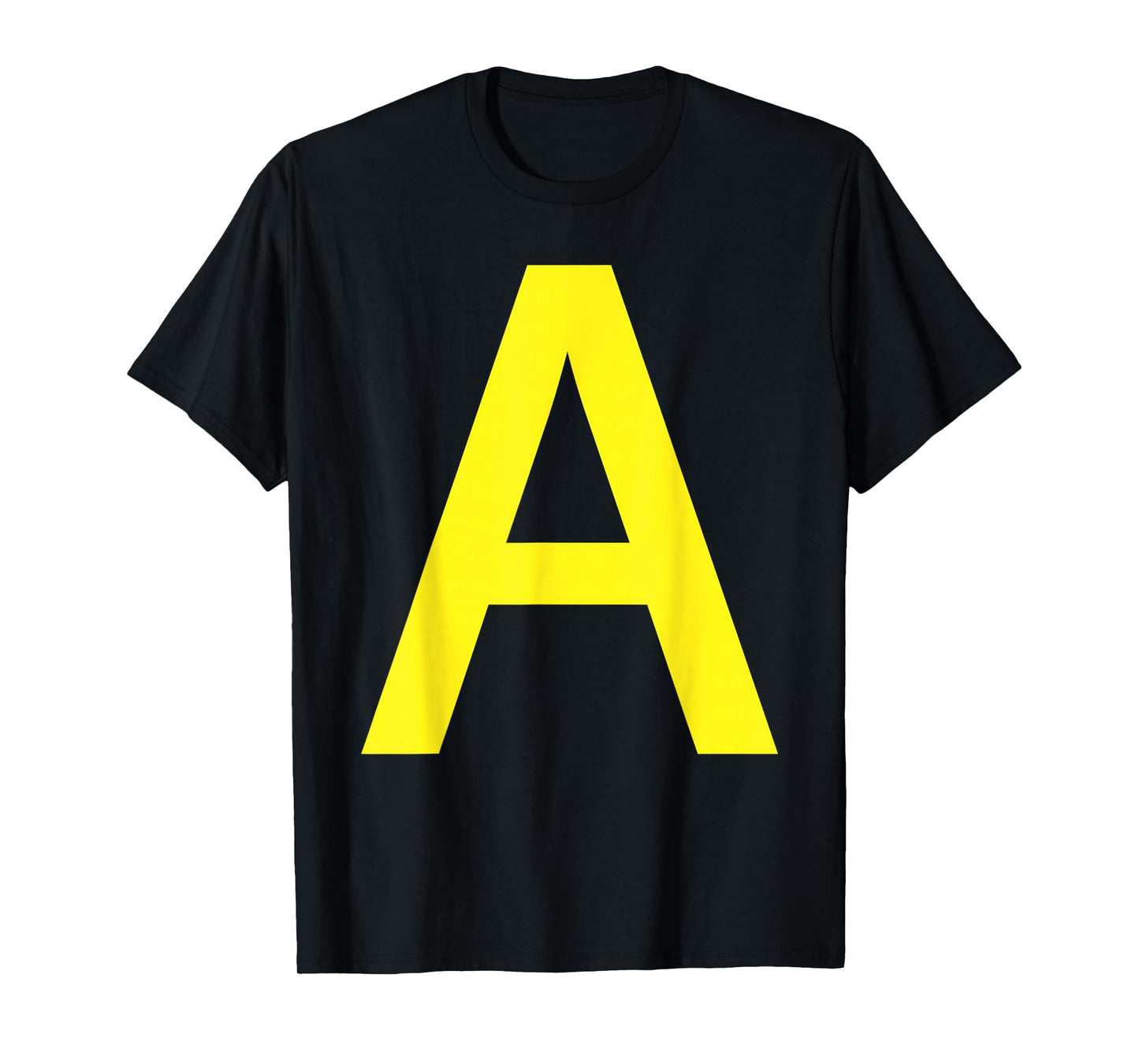 Letter A Group Matching Halloween Costume T-Shirt