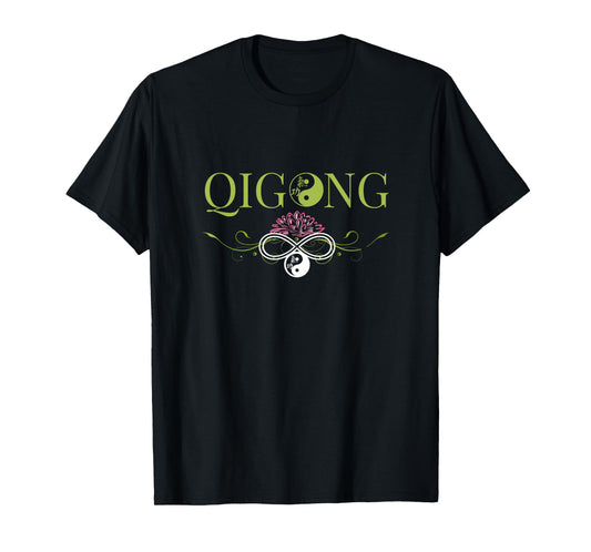 Qi Gong clothing for Tai Chi exercises with Chigong and Yoga T-Shirt