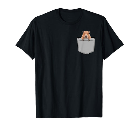 Best Capybara Art for Men Women Kids Rodent Capybara Lovers T-Shirt