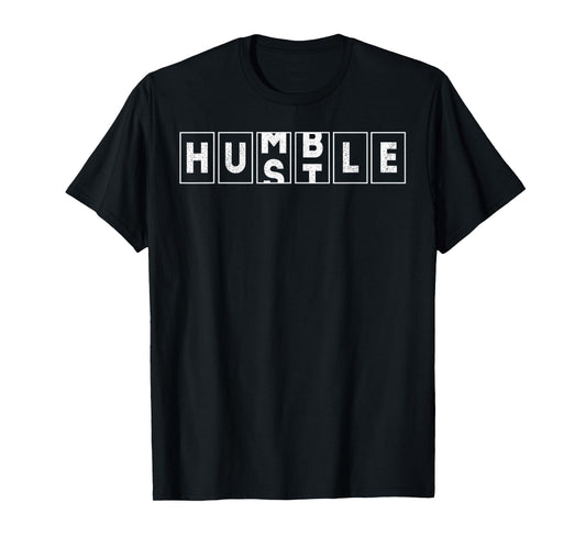 Funny Hustle Humble Odometer Men Women Cool Inspirational T-Shirt