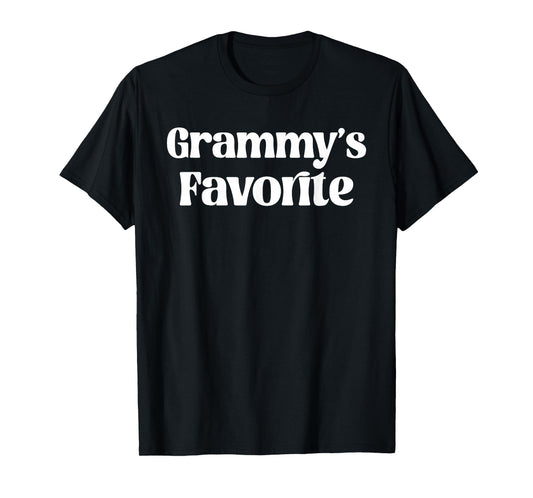 Funny Grammy’s Favorite Funny Grandparent Grandchild Vintage T-Shirt